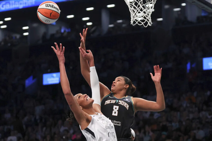 New York Triumphs Over Las Vegas 92-78 in Season Opener, Unveils 2024 Championship Ring and Banner