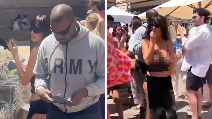 Kanye and Bianca
