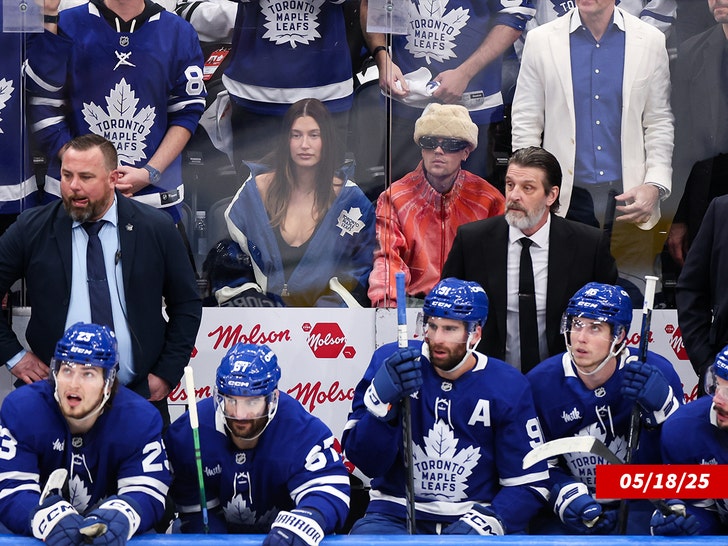 Biebers at the game