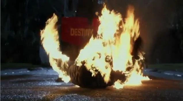 Fiery demise