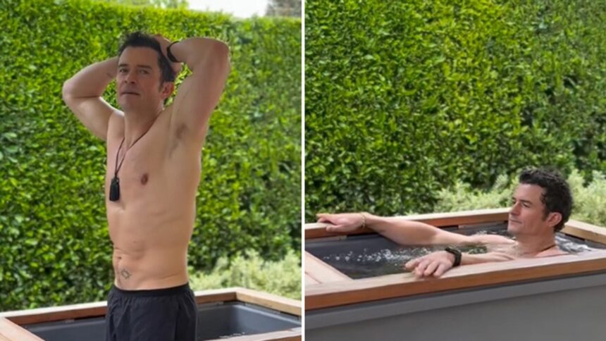 Orlando Bloom's Sizzling Transformation: Cold Plunge Fitness Fridays!
