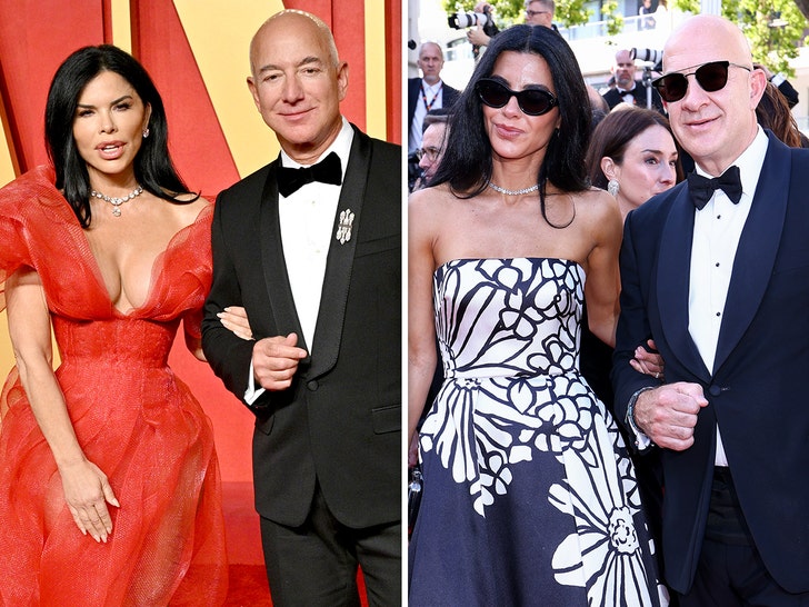 Jeff Bezos and Lauren Sanchez Look-Alikes at Cannes