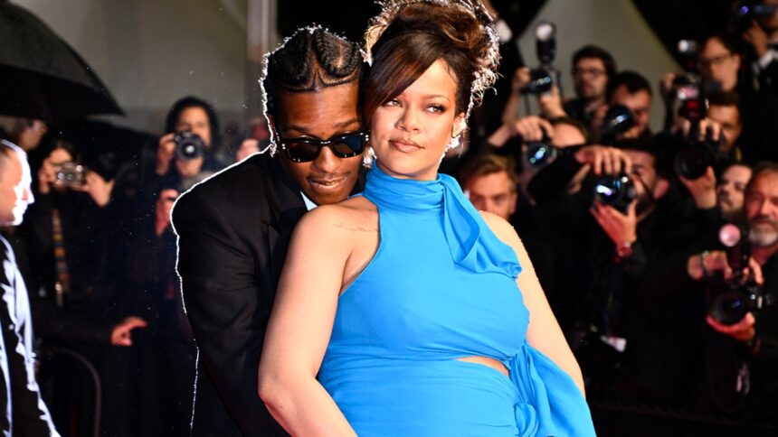 A$AP Rocky Celebrates Rihanna's Pregnancy with Heartfelt Moment on the Cannes Film Festival Red Carpet