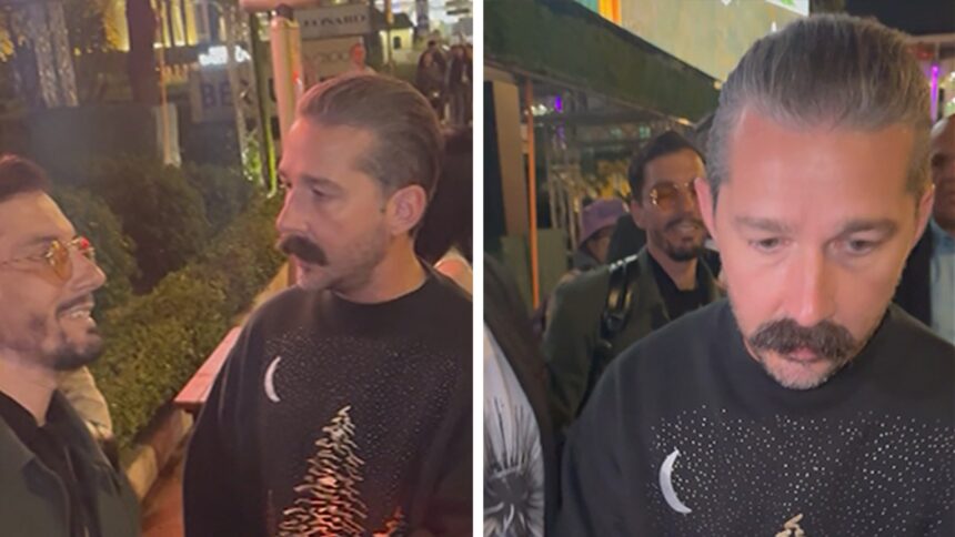 Shia LaBeouf Faces Off with Invasive Fans: A Cannes Encounter Caught on Camera