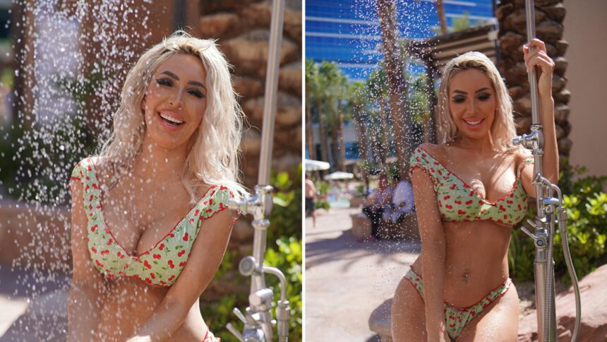 Farrah Abraham’s Poolside Glamour in Las Vegas