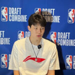 China’s 7-Foot-1 Sensation Yang Aims for NBA Stardom at Draft Combine