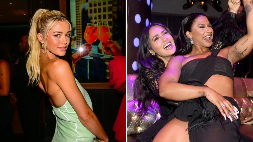 Livvy Dunne and Salma Hayek Dazzle at the Exclusive Launch of the Sports Illustrated Swimsuit Issue