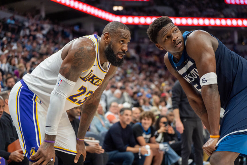 LeBron James Discusses Insights on Timberwolves' Rising Star Anthony Edwards
