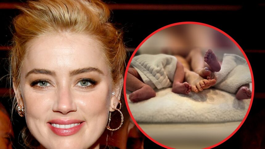 Amber Heard Celebrates New Beginnings with the Arrival of Twins