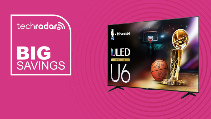 Unmissable Deal: Grab the 75-Inch Hisense Mini-LED TV for Just Under $600 at Best Buy!