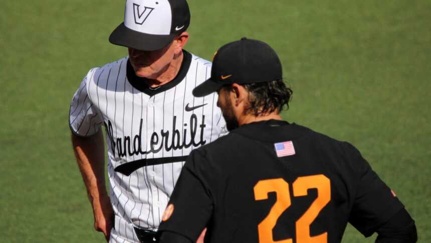 Tennessee's Tony Vitello Reflects On Victory Against Vanderbilt Baseball