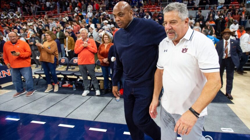 Charles Barkley Declines To Support Auburn's NIL Fund