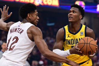 Bennedict Mathurin Dismissed For Striking De'Andre Hunter