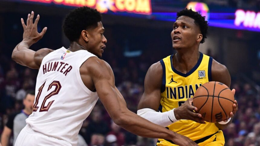Bennedict Mathurin Dismissed For Striking De'Andre Hunter