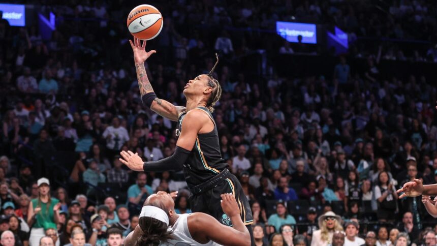 Trendon Watford of the Nets Celebrates Liberty's Natasha Cloud in Inspiring Tribute