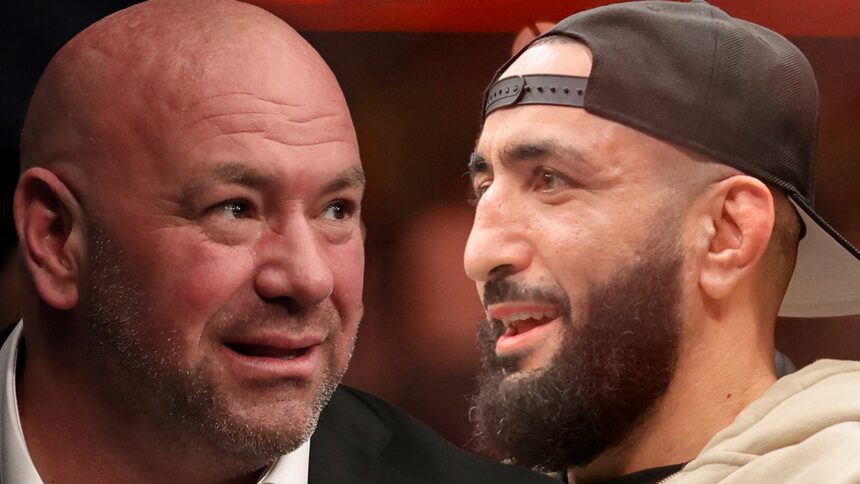 Dana White Reveals Shocking Image of Belal Muhammad's Severed Lip