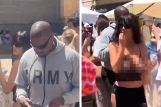 Bianca Censori Dazzles in Sheer Ensemble During Ice Cream Outing with Kanye West