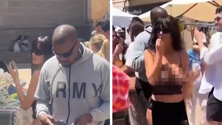 Bianca Censori Dazzles in Sheer Ensemble During Ice Cream Outing with Kanye West
