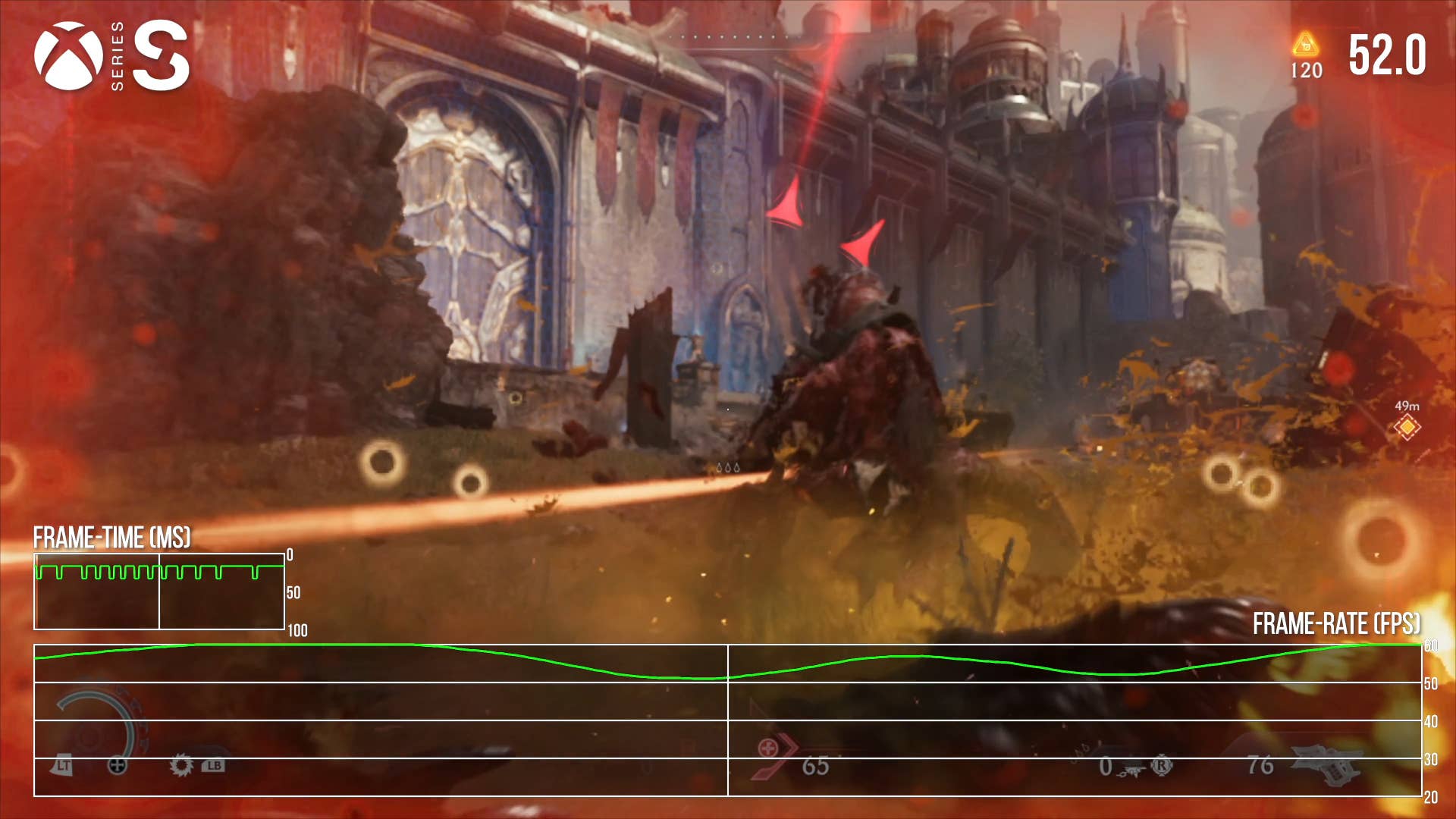 Doom: The Dark Ages on Xbox Series S