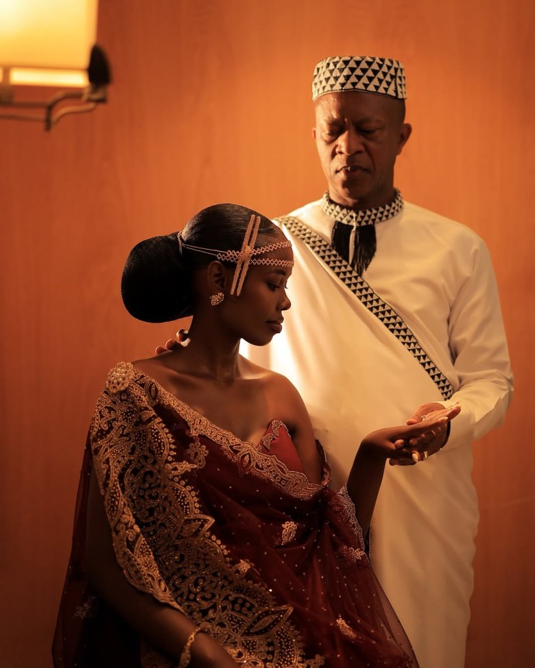 Frank Gashumba and Patience Malaika Mutoni