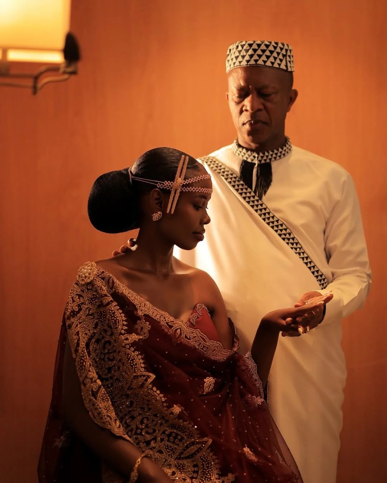 Frank Gashumba and Malaika Mutoni's kukyala ceremony