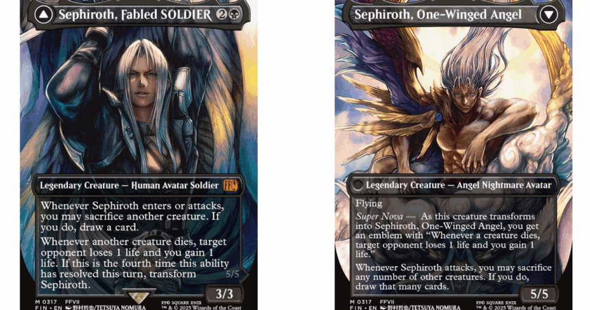 Sephiroth's Epic Crossover: Final Fantasy Meets Magic In Final Fantasy 7 Remake Part Three