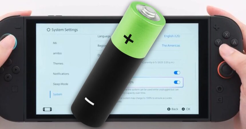 Switch 2's Battery Saver Mode: Stop Charging at 90% for Longer Life
