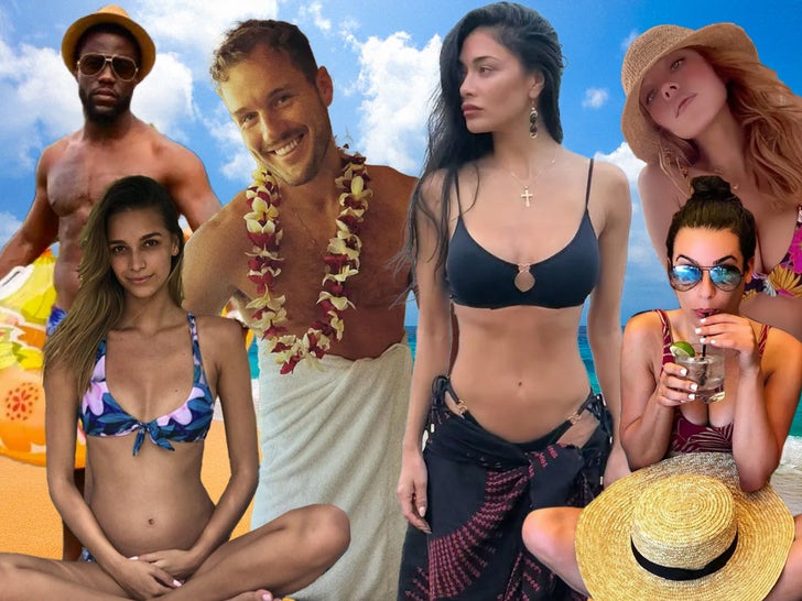 Celebrities Enjoying Hawaii