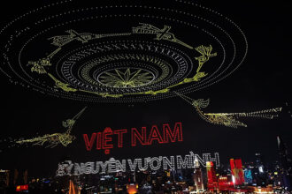 Vietnam's Skies Dazzle with 10,518 Drones in Groundbreaking and Controversial Tribute to Innovation