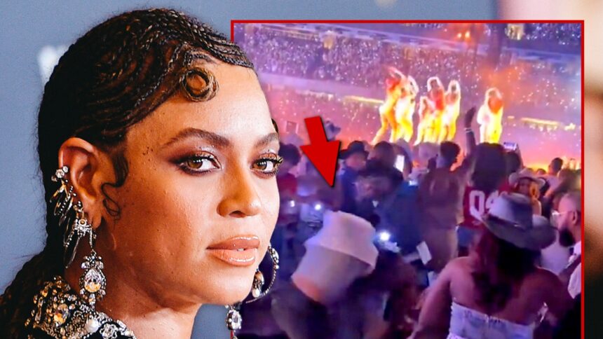 Beyoncé Concert Chaos: Fans Clash Just Steps from the Stage in Stunning Video from Chicago Show