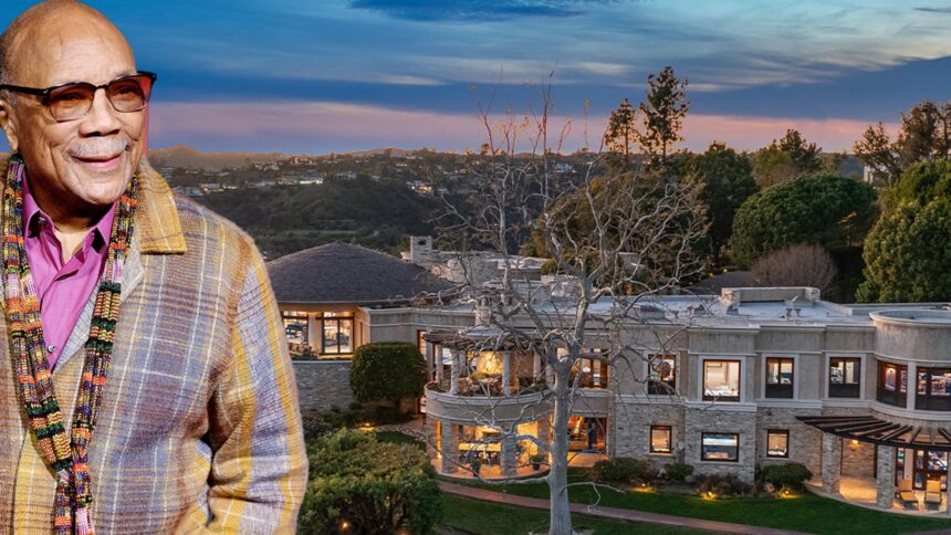 Quincy Jones' Bel Air Mansion Lists For $60 Million