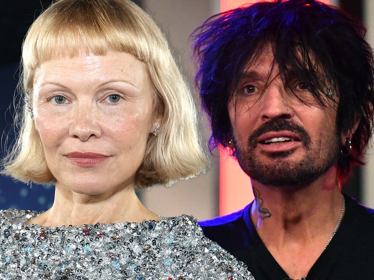 Pamela Anderson and Tommy Lee Getty Comp
