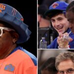 Timothée Chalamet, Spike Lee And Stars Light Up Knicks-Celtics Playoff Showdown