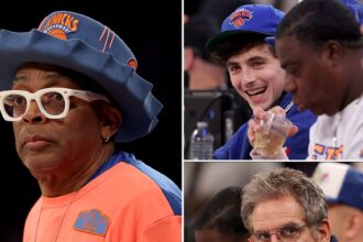 Timothée Chalamet, Spike Lee And Stars Light Up Knicks-Celtics Playoff Showdown