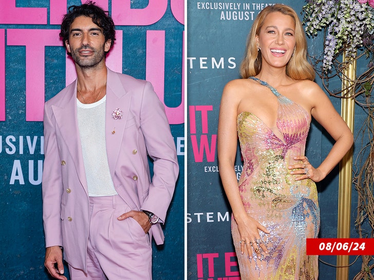Justin Baldoni and Blake Lively premiere