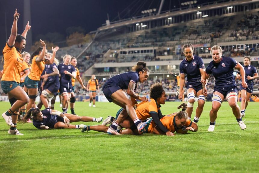 Australia Shocks USA in Thrilling World Cup Showdown, Elevating Tournament Excitement