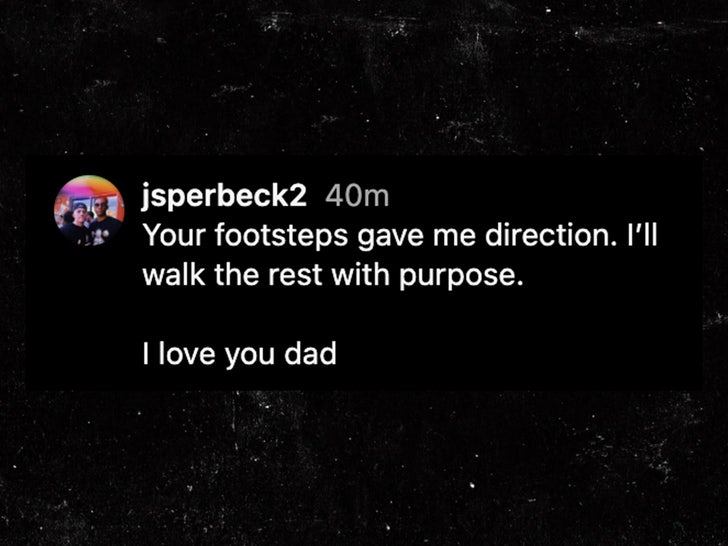 Jackson Sperbeck's tribute