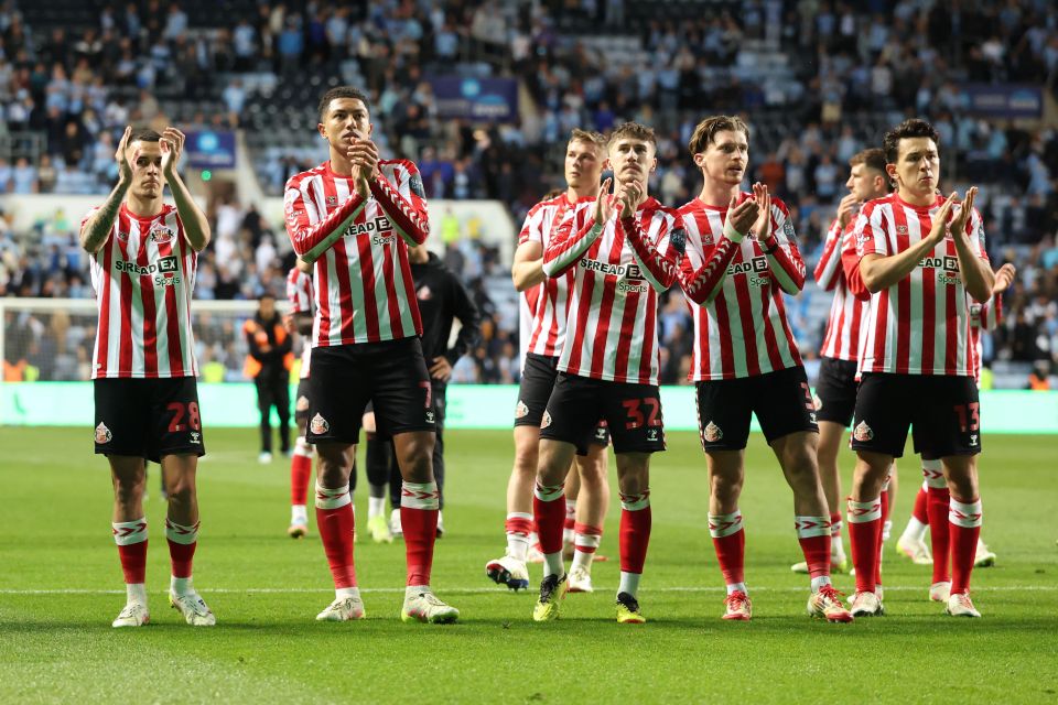 Sunderland ended a 40-year wait for an away win against the Sky Blues