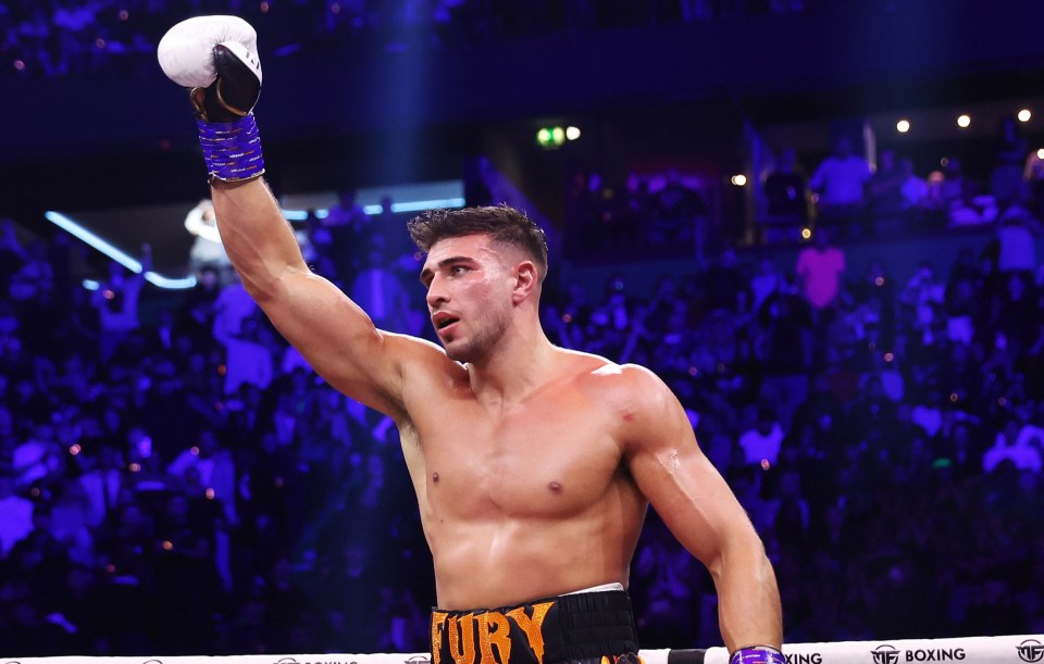 Fury made a winning return to the ring on Friday night