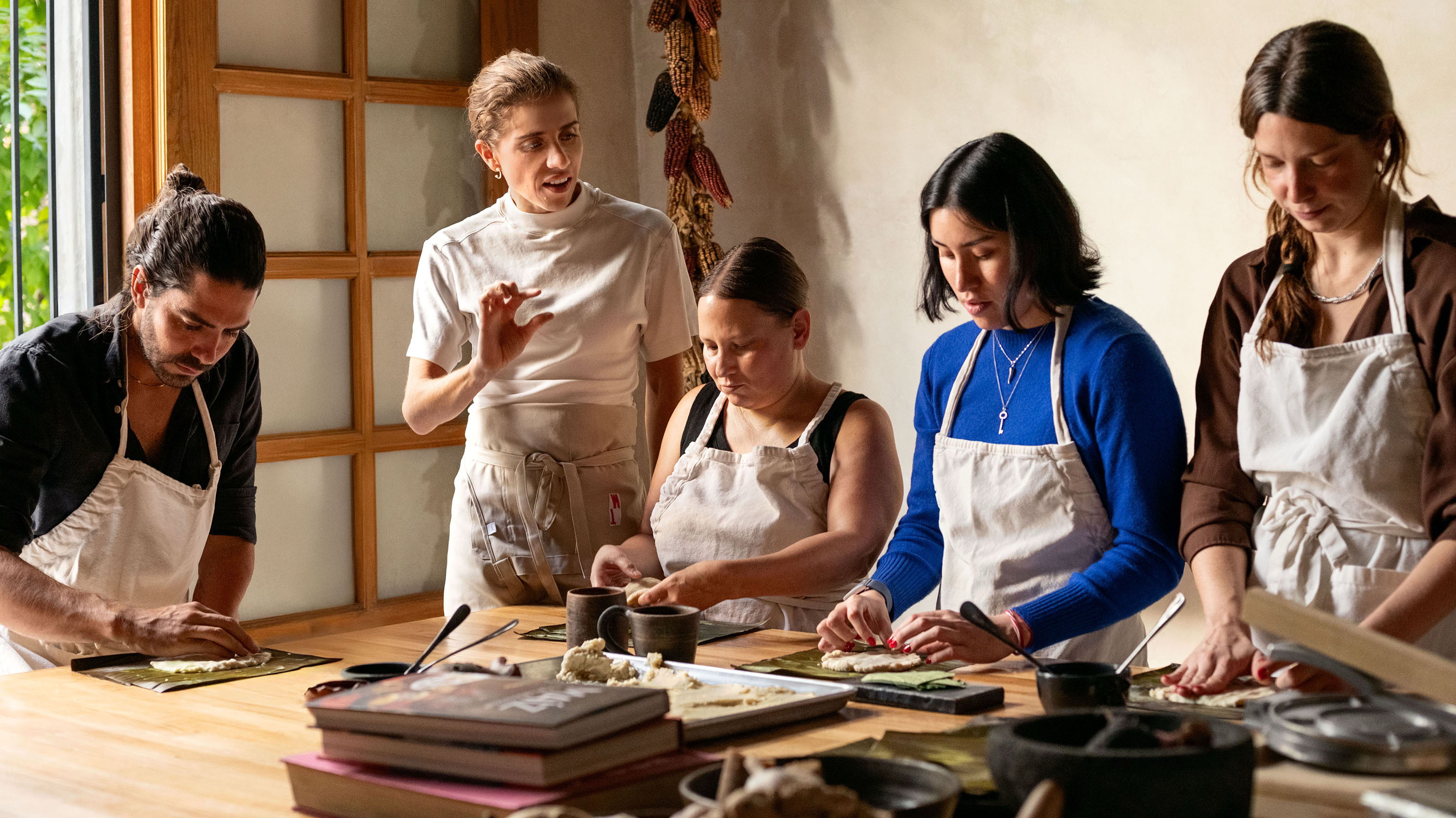 Learn the art of maíz-based cooking at Tamales Madre - Mexico City, Mexico - 2025 Summer Release - Credit Karla Ximena Ceron