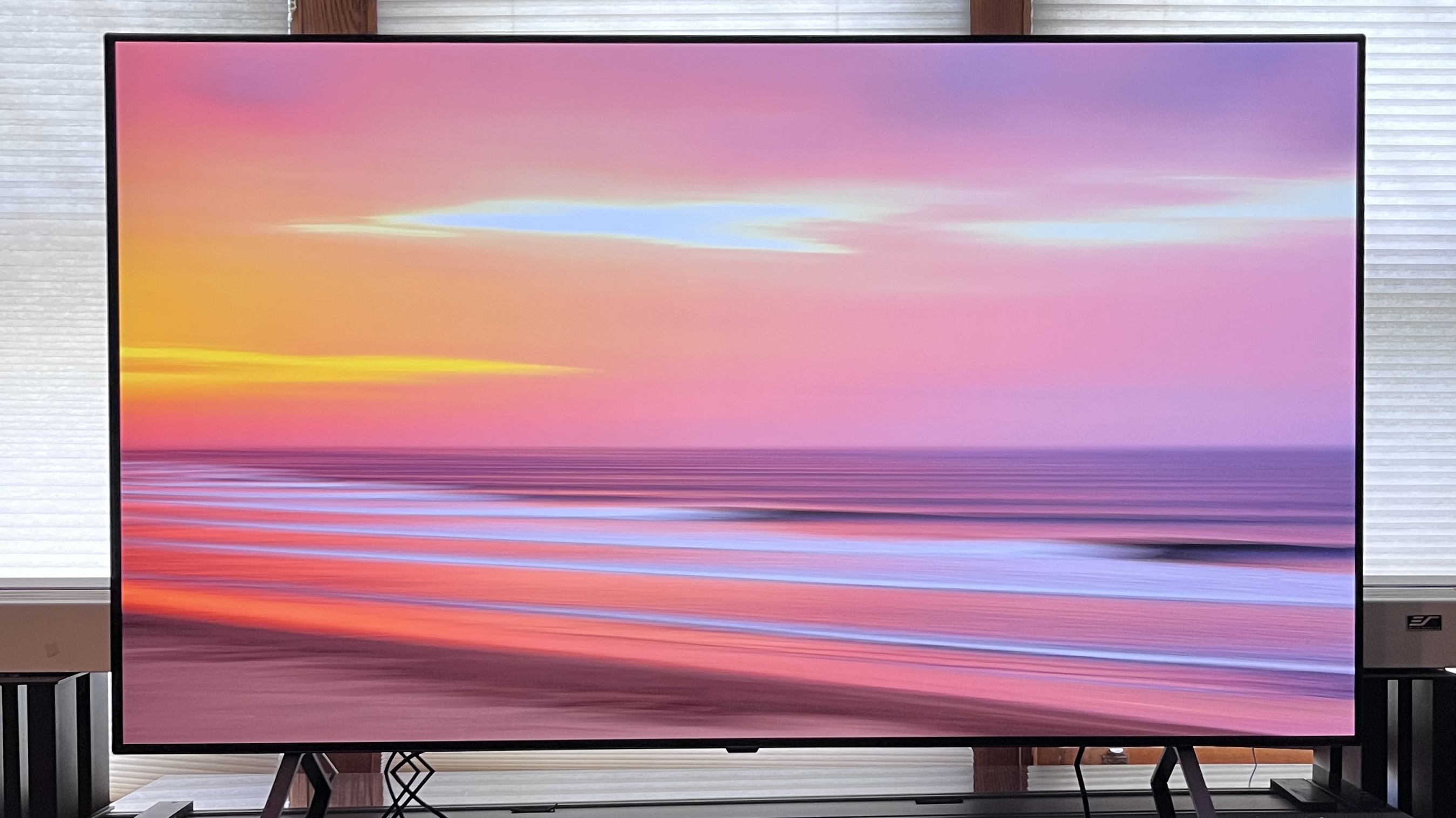 LG B4 OLED TV showcasing vibrant visuals