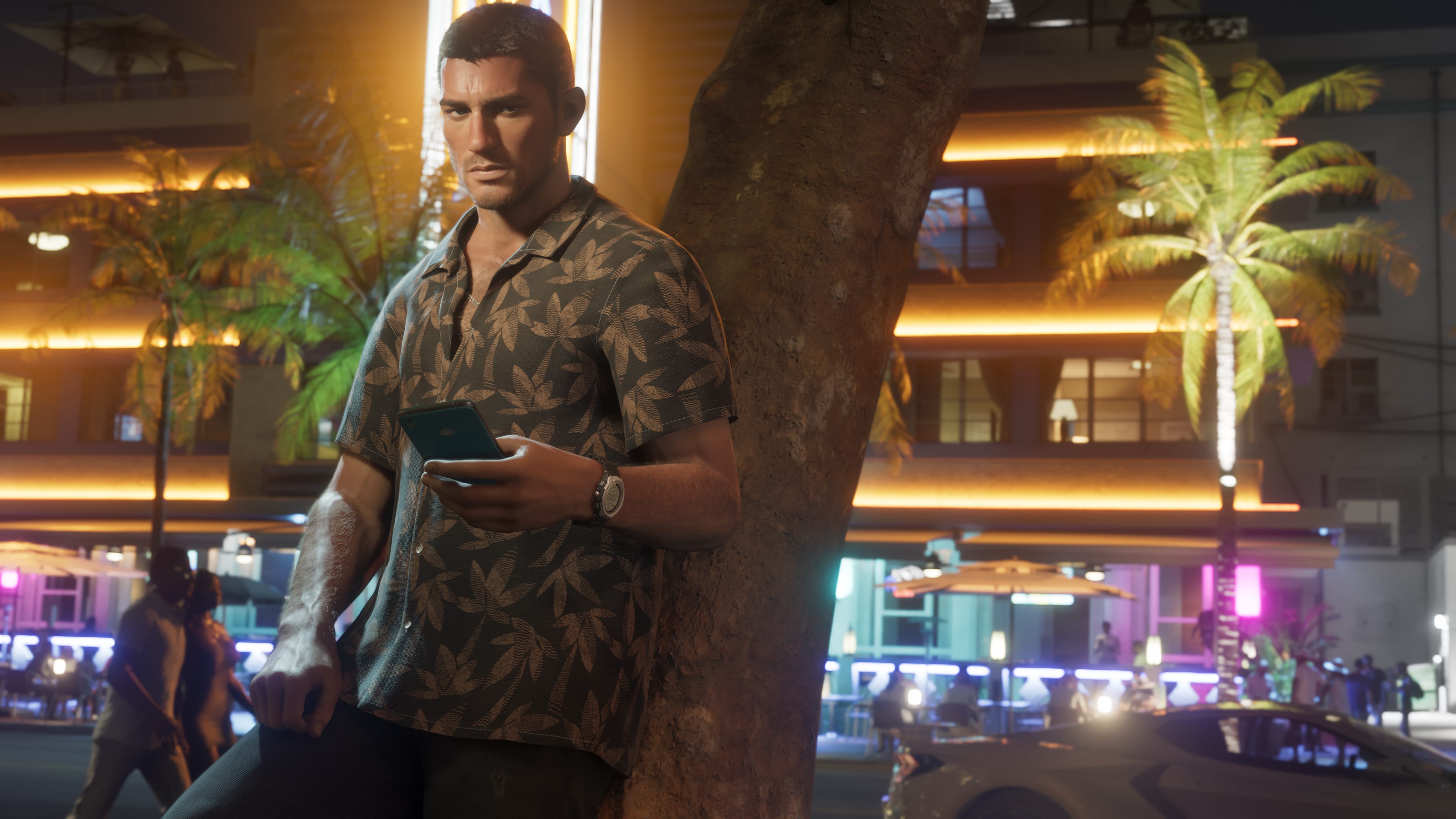 Jason Duval outside of a hotel