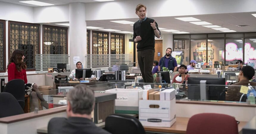 peacock reveals first look and title for next office universe series ahead of september launch